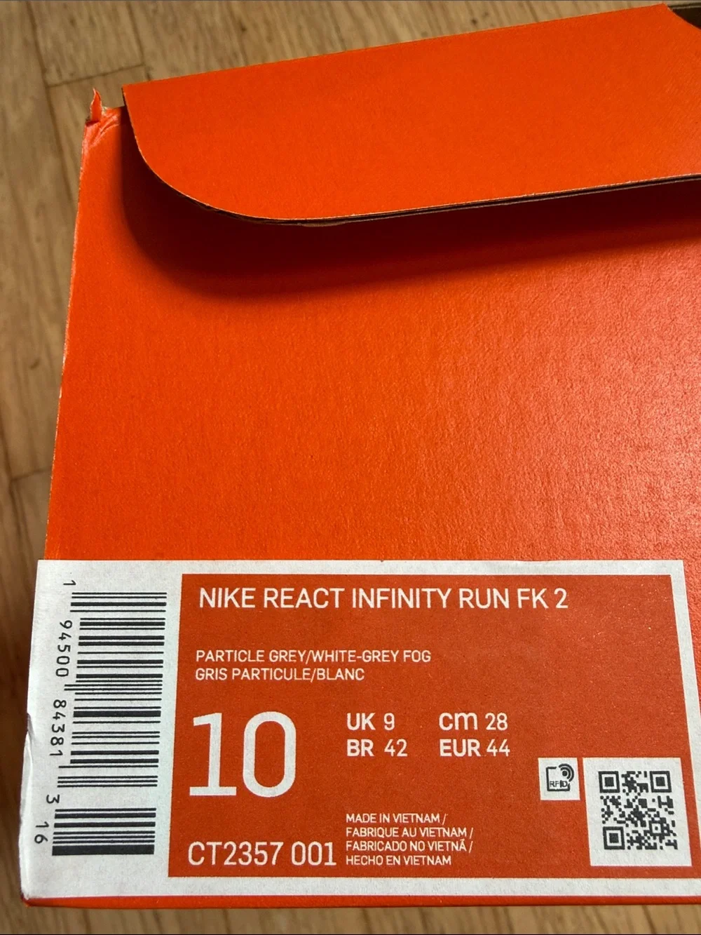 Nike Men’s React Infinity Run Flyknit 2